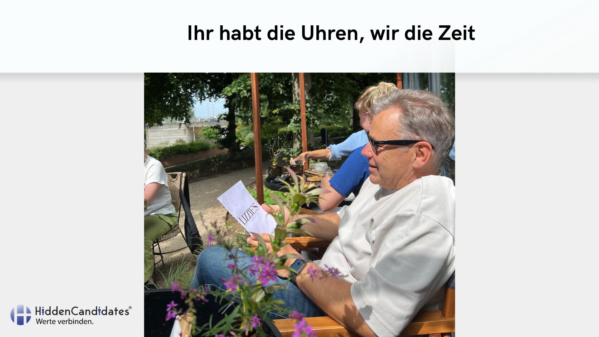 Ihr habt die Uhren, wir die Zeit - Blog Beitrag (1)